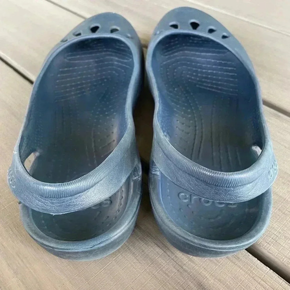 Crocs Women’s Malindi Flats‎ Navy Size 10 - Picture 3 of 4